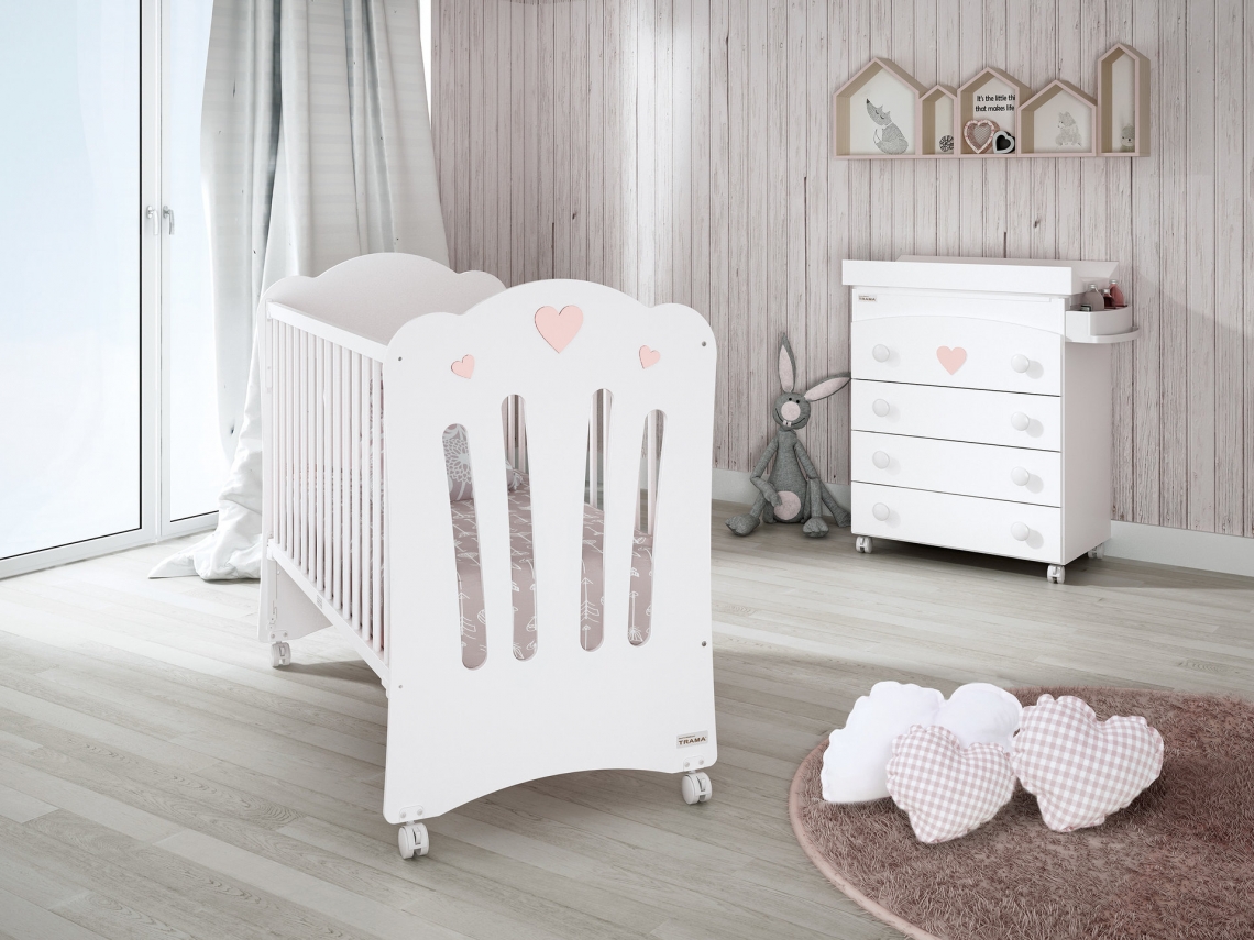 CAMA COSLEEP CORAZONES