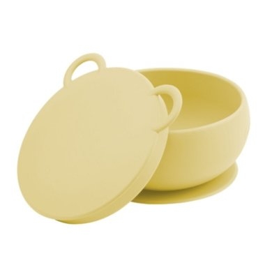 Taça com tampa (Amarelo)
