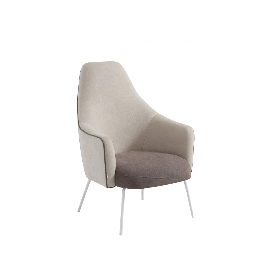 Cadeira de Baloiço Moom (Beige/Marron)