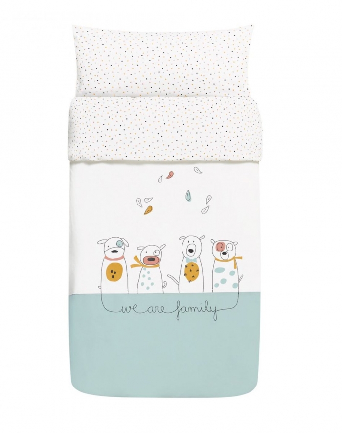 CONJUNTO DE CAMA TRÍPTICO PARA CAMA 60X120 (FAMILY)