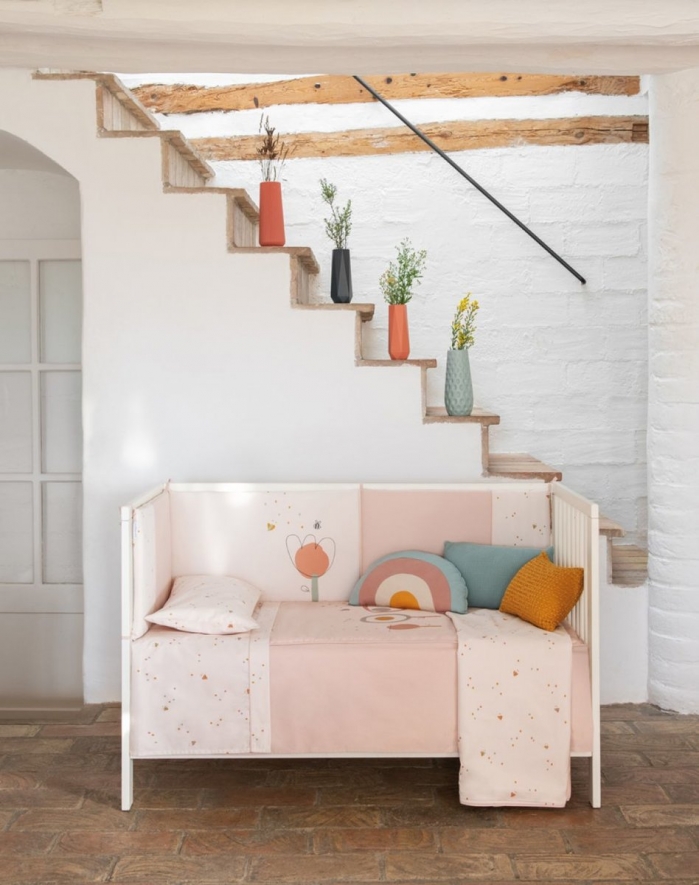 CONJUNTO DE CAMA TRÍPTICO PARA CAMA DE 60X120 (Garden)