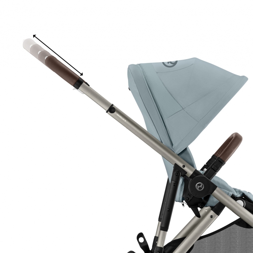 GAZELLE S Sky Blue (Taupe Frame)