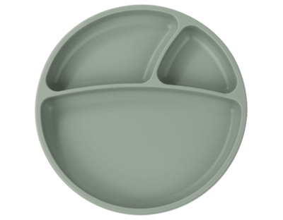 Prato com divis&oacute;rias e ventosa (River Green)