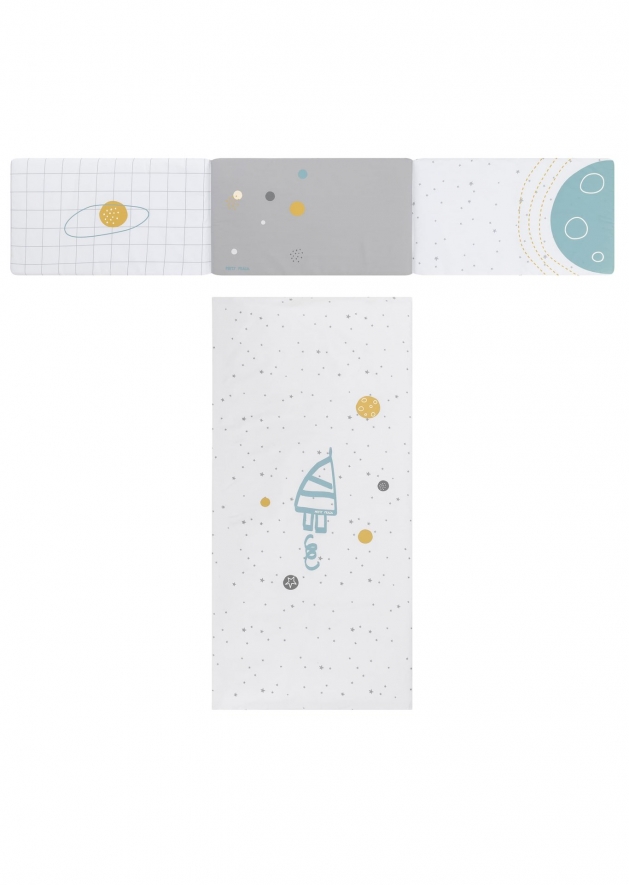 COLCHA + PROTECTOR 60x 120 (ROCKET)