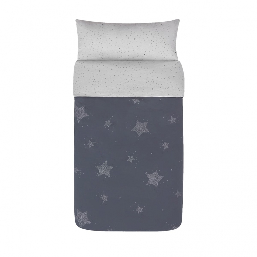 EDREDÃO COM FECHO PARA CAMA 70X140 (ETOILE AZUL)