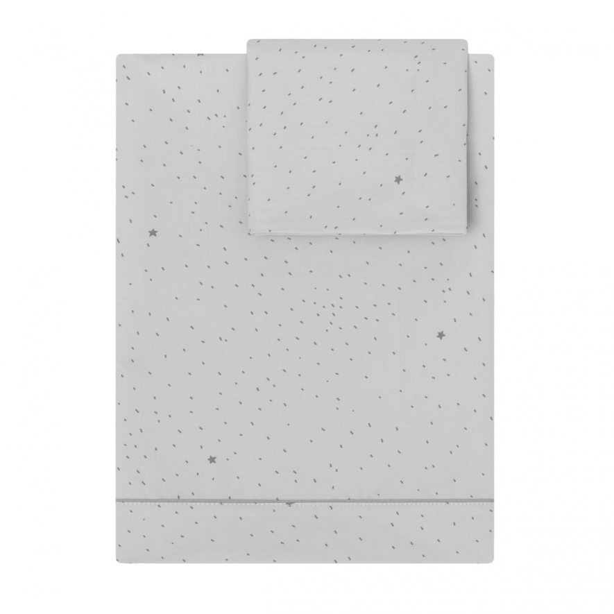 CONJUNTO DE LENÇÓIS PARA CAMA DE 60X120 (ETOILE ROSA)