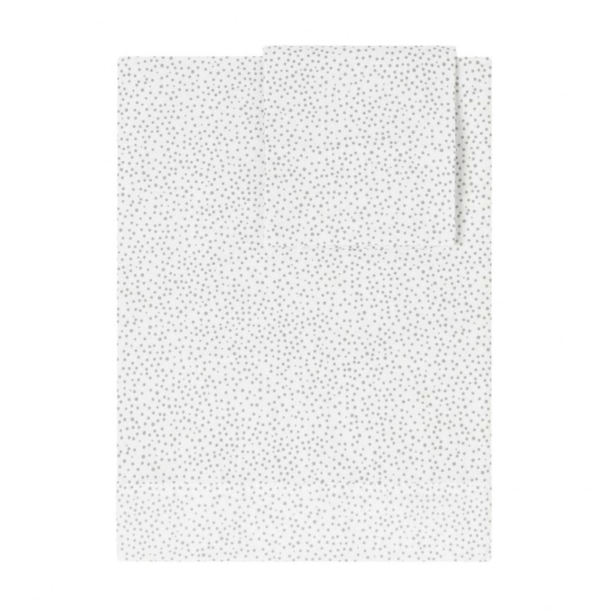 CONJUNTO DE LENÇÓIS PARA CAMA DE 60X120 (SNOOPS ROSA) NIEVE GRIS