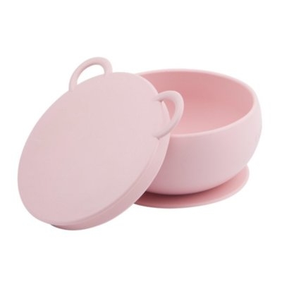 Taça com tampa (Rosa)