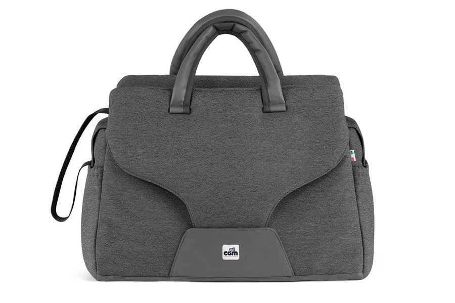 Saco com muda fraldas Celine (Melange Antracite)