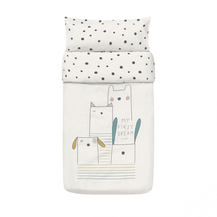 CONJUNTO DE CAMA TRÍPTICO PARA CAMA 60X120 (Wild)