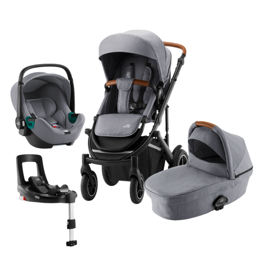 Smile III Trío Comfort Plus 3 (Frost Grey/Brown)
