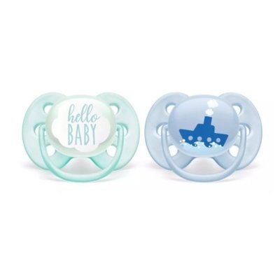 Chupetas - Ultra Soft - Deco - 0-6M Menino