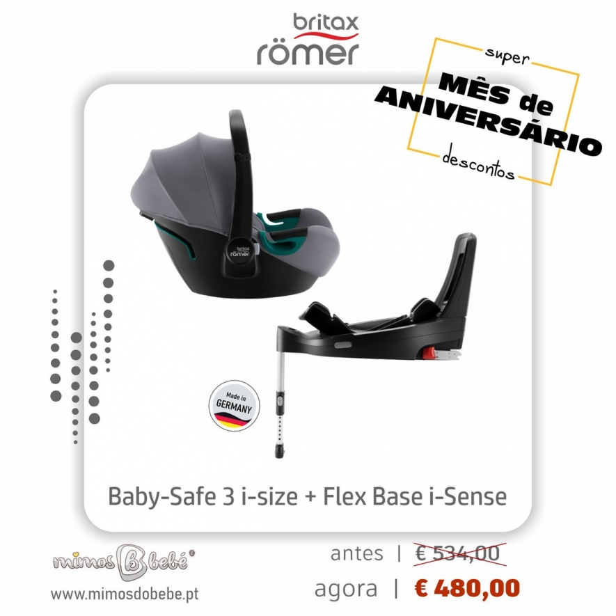 Baby-Safe 3 i-Size c/ Flex Base iSense