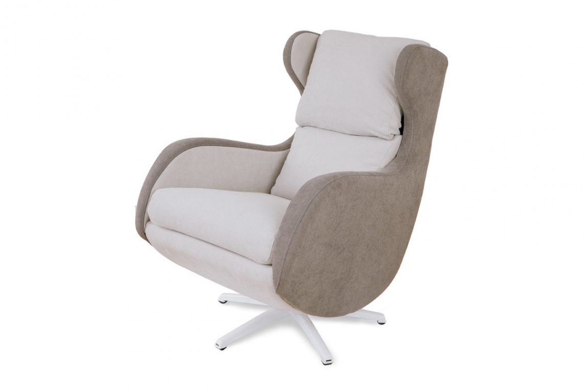 Sofá Amamentação Mar Branco (Beige/Marron)