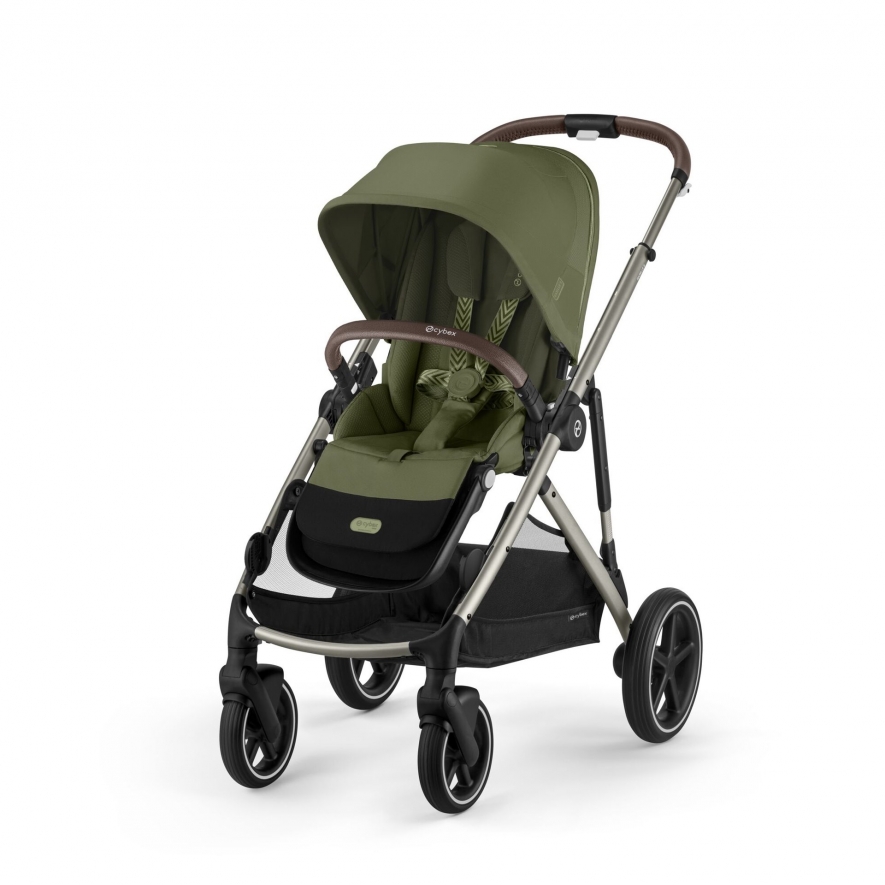 GAZELLE S Moss Green (Taupe Frame)